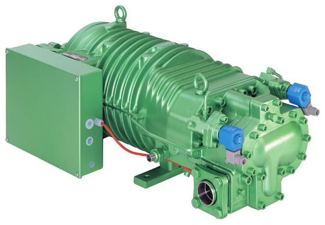 . 410 m 3 /h Open drive design (OSK/OSN) The open drive screw compressors were developed for use with coupling and coupling housing to directly flange on electric motors.