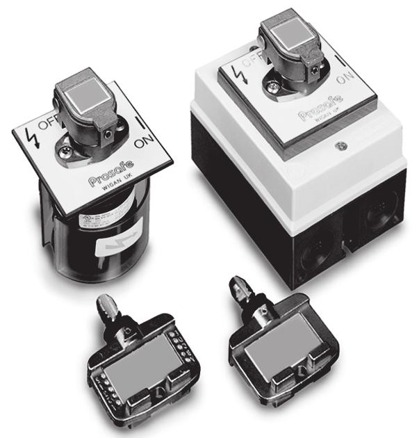 Rotary Switches and Isolators Features: 316L Stainless steel keys Direct drive operation - positively opens contacts IP 65 rated enclosure - water and dust resistant Stainless steel dustcap included