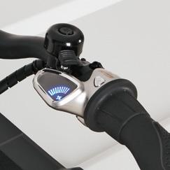 Comfortable to cycle thanks to NuVinci Gears: automatic, maintenance free.