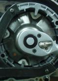 11. CRANKSHAFT / CRANKCASE Tighten the movable drive face nut to the specified
