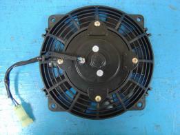 Loosen 4 screws from the fan motor, and take off the fan motor. Remove nut to remove the fan from fan motor.