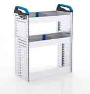S-BOXX 2 shelves sith 2 S-BOXXes and 1 wide S-boxx 2 drawers with mats and dividers 3 shelf trays with mats and dividers 1