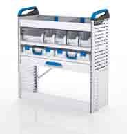with 3 S-BOXXes and 1 M-Boxx with handle 2 shelf trays with mats and dividers 1 T-BOXX on