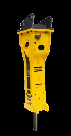 HB breaker range HB 2000 HB 2500 Feature overview Technical data Carrier weight class 1) lbs 48,502-83,776 59,525-101,413 Service weight 2) lbs 4.409 5.512 Oil flow rate gpm 39.6-50.2 44.9-58.