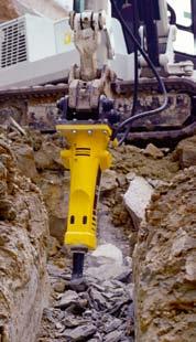 Tunneling Dredging Gardening & Landscaping Trenching Pit building Ground excavation Tunnel driving Roof, face & rib