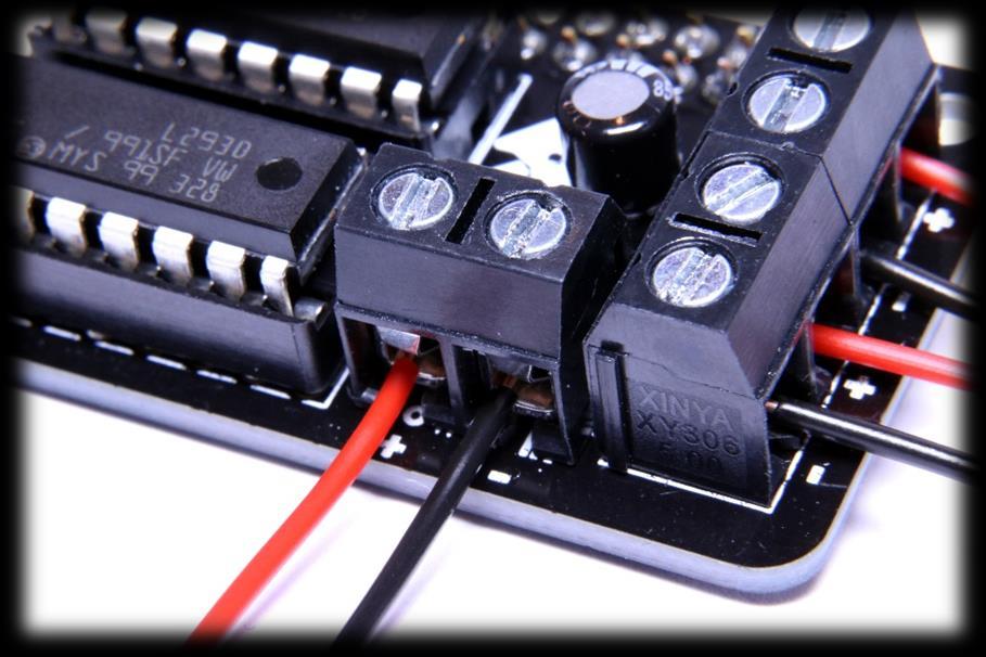 Turn your power supply off (or remove the batteries if it has no on/off
