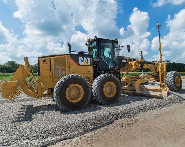 14M Motor Grader Cat M Series Motor Graders have become the industry standard in operational efficiency and overall productivity.