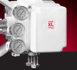 By using the same internal positioning parts as its linear-motion counterpart (XL positioner), interchangeability between the XL and XL90 is significant, allowing for a lower spare part inventory.