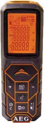 CORDLESS TOOLS 29 LASER DISTANCE METER LMG 50 Point and shoot system - one person measuring with only one simple press of a button Area, volume, height and width measurement Pythagoras 3 types Large