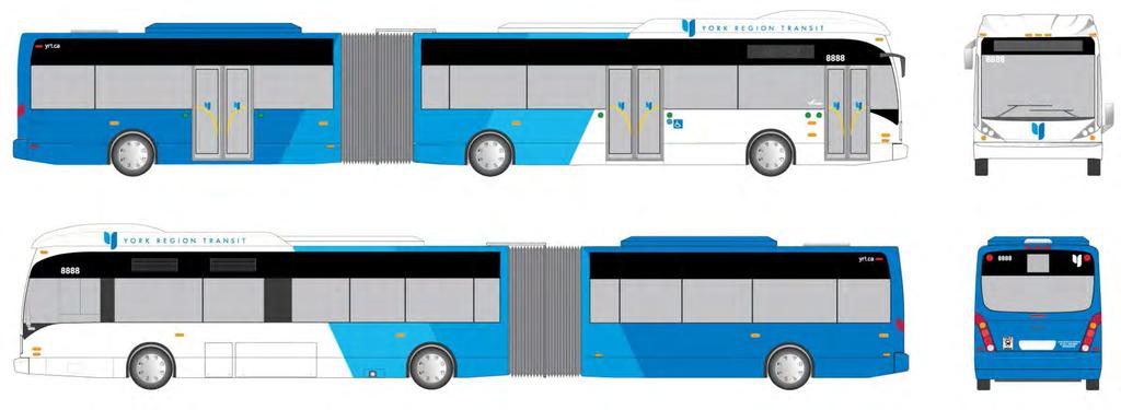 Increased Traveller Capacity Operating 60-foot buses on high demand corridors