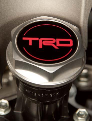The enhanced stopping power from TRD performance brake pads help decrease
