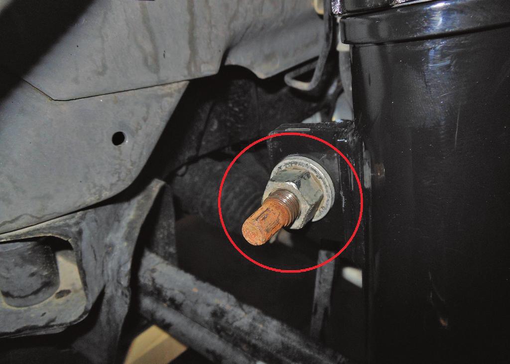 the clevis fits tightly if the vehicle