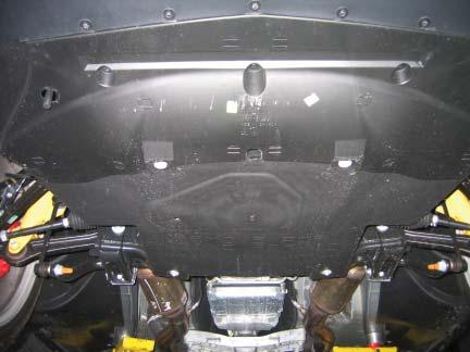 Stock Component Removal Underside Body Cladding 1 Raise the vehicle.