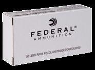FEDERAL PREMIUM LE DUTY HANDGUN Tactical HST Specially designed hollow point expands reliably through a variety of barriers Expanded diameter and weight