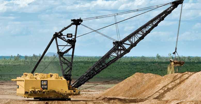8750 Large Dragline Series Multiple Specifications Available In 1979, we became the first mining equipment manufacturer to successfully implement AC drive technology into equipment with production of