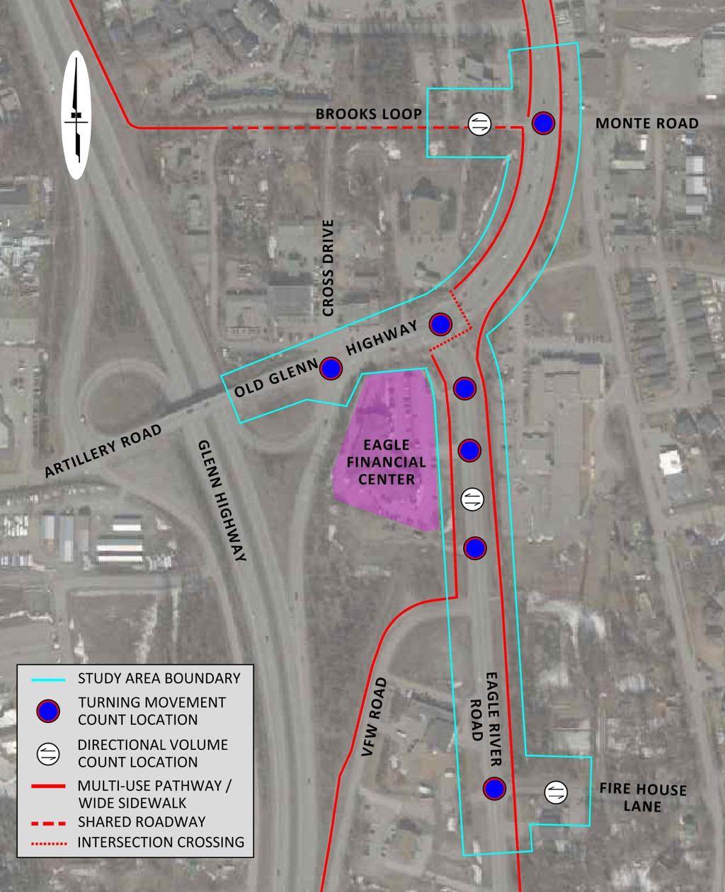 Intersection Improvements Traffic Analysis MOA No. 11-16 5. Eagle River Road and EFC Mid Driveway 6.