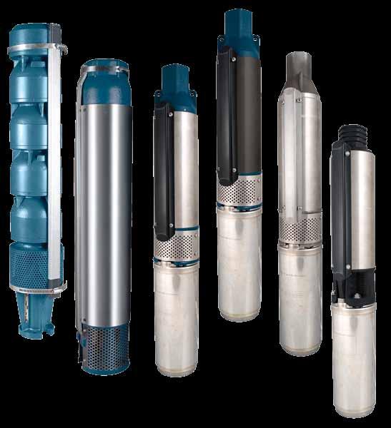 Submersible Pumps For information on the complete line of