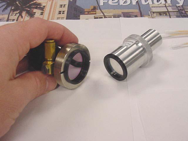 Pg. 4 of 10 6. Once the wrench has been completely inserted, the nut can be removed by twisting the tool counter-clockwise. Once the nut has been removed, leave it on the wrench and set it aside.