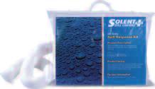 10 ltr Kits - In Holdalls For quick response to smaller spills. Kits contain: 10 x Solent Prime Pads (1 ltr/pad) 1 x Solent Plus 1.