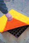 Polyurethane Drain Covers EXTENDED RANGE Constructed from dual hardness laminated polyurethane with no fillers.