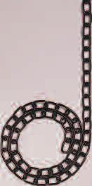 978 ROPE & CHAIN FITTINGS Welded Straight Link Chain Often used for common everyday uses such as trailer ties and door stays as well as the handling of materials in industry.