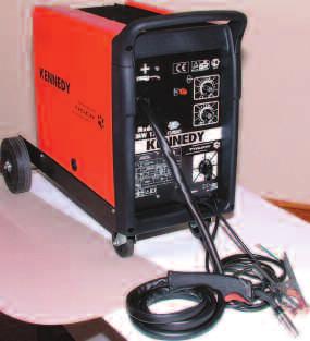 Tiger TM Compact Mig Welder EMW-170 Heavy-duty transformer and turbo fan cooling allows welding at higher power for longer periods.