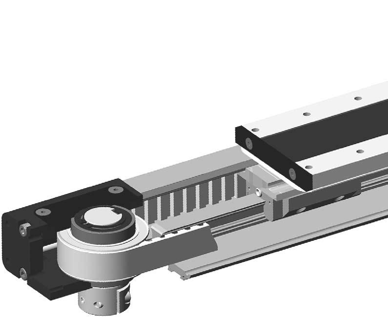 The System Concept Belt Actuator with integrated guide for heavy duty ApPlications The latest generation of high capacity actuators, the OSP-E.