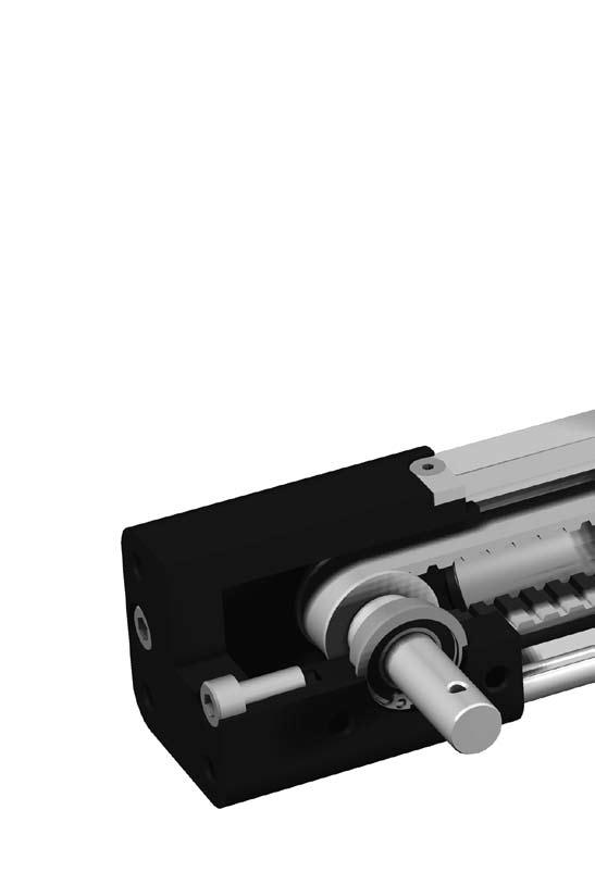 The System Concept Belt actuator with internal Plain Bearing Guide for point-to-point applications A completely new generation of actuators which can be integrated into any machine layout neatly and