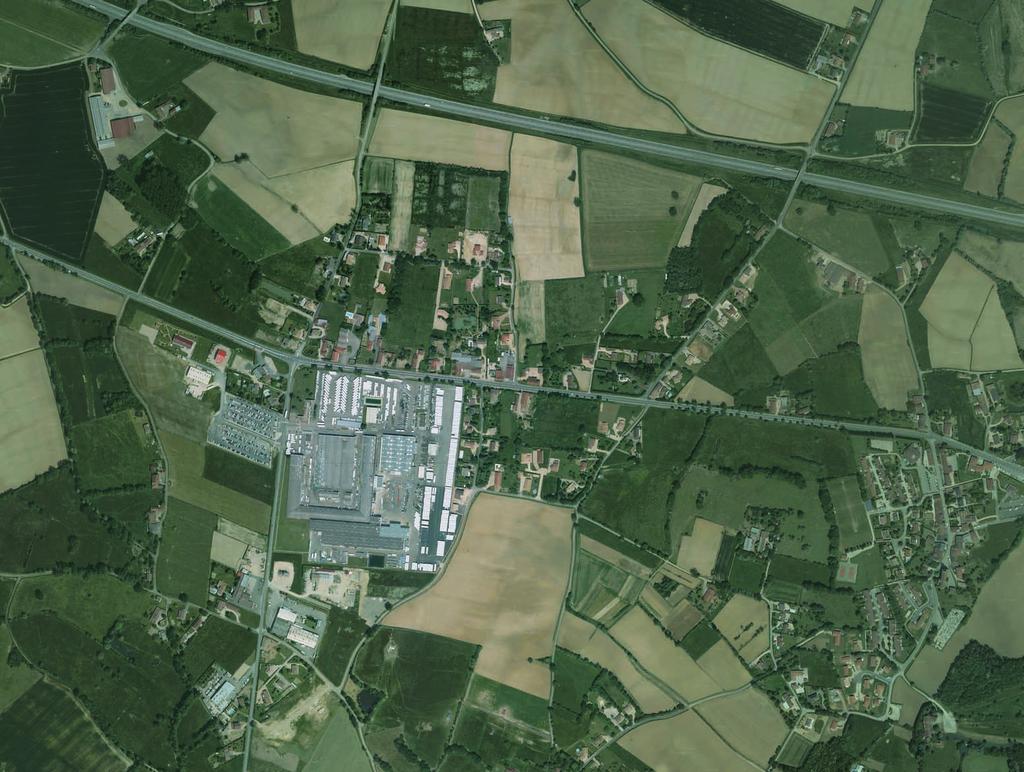 GENERAL PLAN SAINT-CYR/MENTHON SITE Group headquarters and main factory - 200 000 m2 total area / 60 000 m2