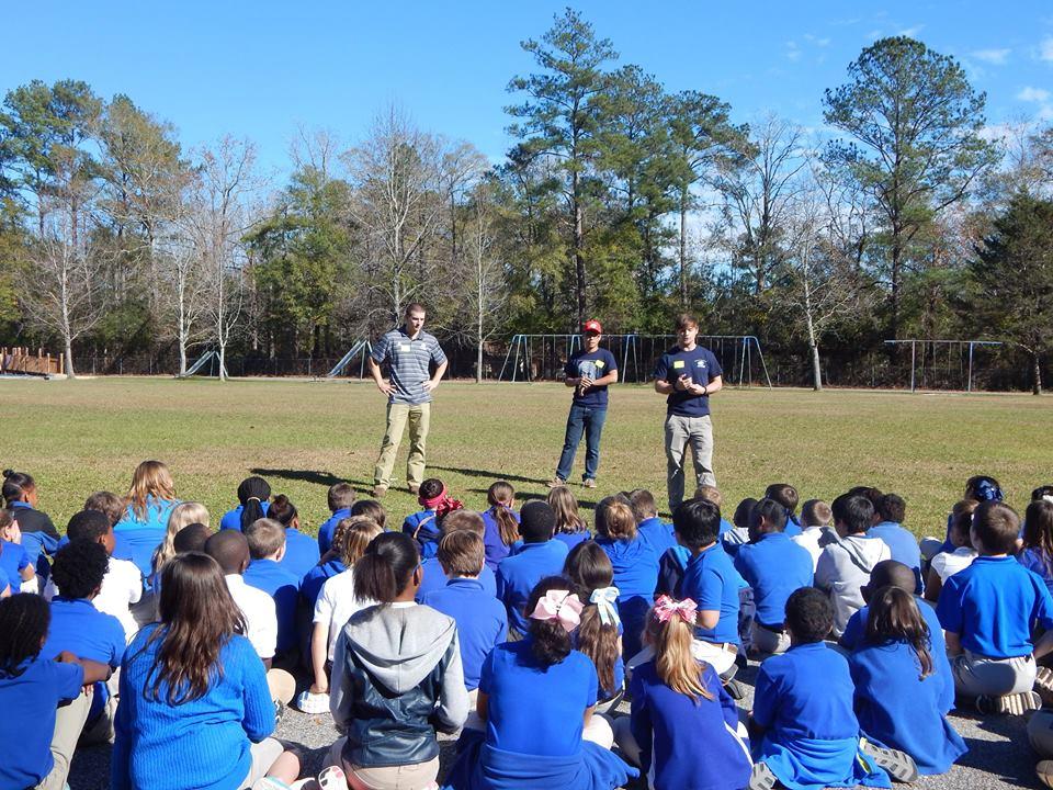 XII. Educational Engagement Currently, the team has attended two total outreach events to two different schools in Brewton, Alabama. From the two schools, T.R. Miller High School and W.S. Neal Elementary.