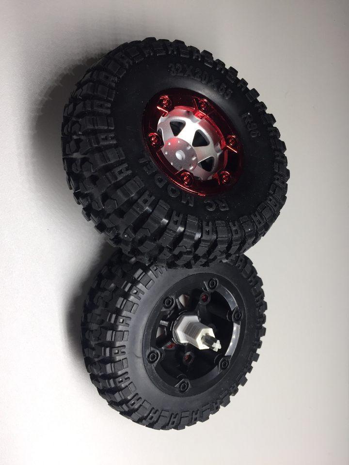Wheels and Motors Customized 3D