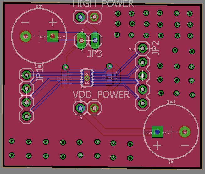 Electronics-Powertrain Motor Drivers Uses same chip as normal lego XL drivers Tested with modified lego motors Battery