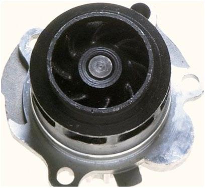 Plastic Water Pump Impellers Because of the ability to design more sophisticated impellers plastic is more efficient Technician error or lack of maintenance are the most common cause of plastic