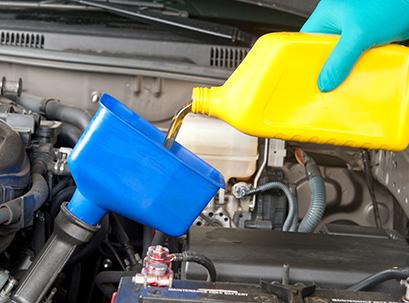 CHANGING THE OIL One of the most critical aspects of automotive maintenance is changing the oil and the oil filter on a regular basis.