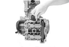 ENGINE 3-56 Turn the crankshaft about 0 times counter-clockwise ( ) on the basis of the magneto rotor.