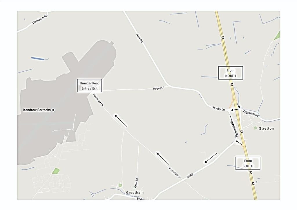 How to find KENDREW BARRACKS - DO NOT USE A POSTCODE or SAT NAV!!!! If possible please try and approach Kendrew Barracks from the A1. There are large signs saying Kendrew Barracks.