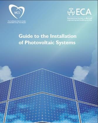 published - refers to PV guide 2012 MCS PV
