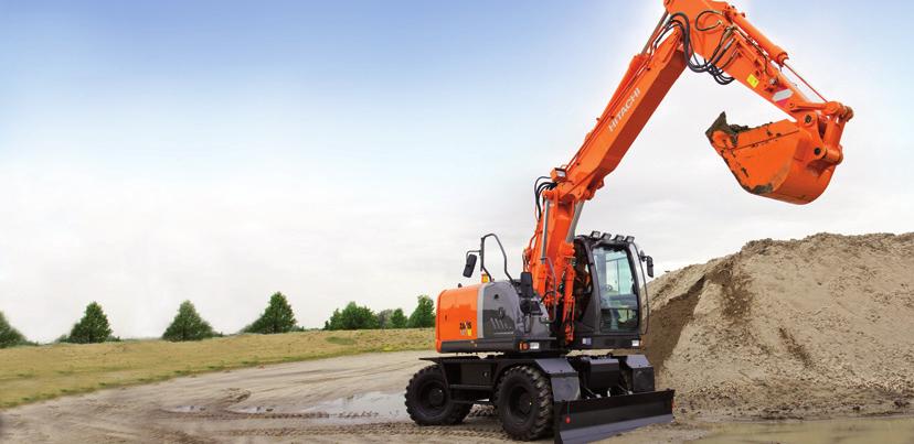 A Solid Base for a Long Life HITACHI s technology is built on a wealth of experience and know-how from severe job sites around the world.