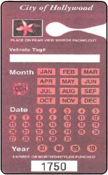 for long term parking. Essentially, all the same Beach Area parking privileges are included with this permit, which can be purchased and used for a month long or weeklong period for $50.00 and $20.