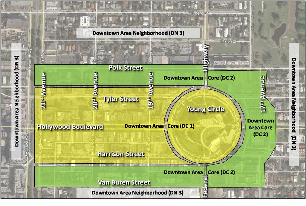 Parking Management/Master Plan Exhibit 12 Downtown Area Parking Subareas (DC 1, DC 2 and DN 3) 6.
