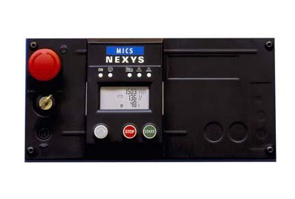 Control Panels NEXYS Specifications: Frequency meter, Ammeter, Voltmeter Alarms and faults: Oil pressure, water temperature,