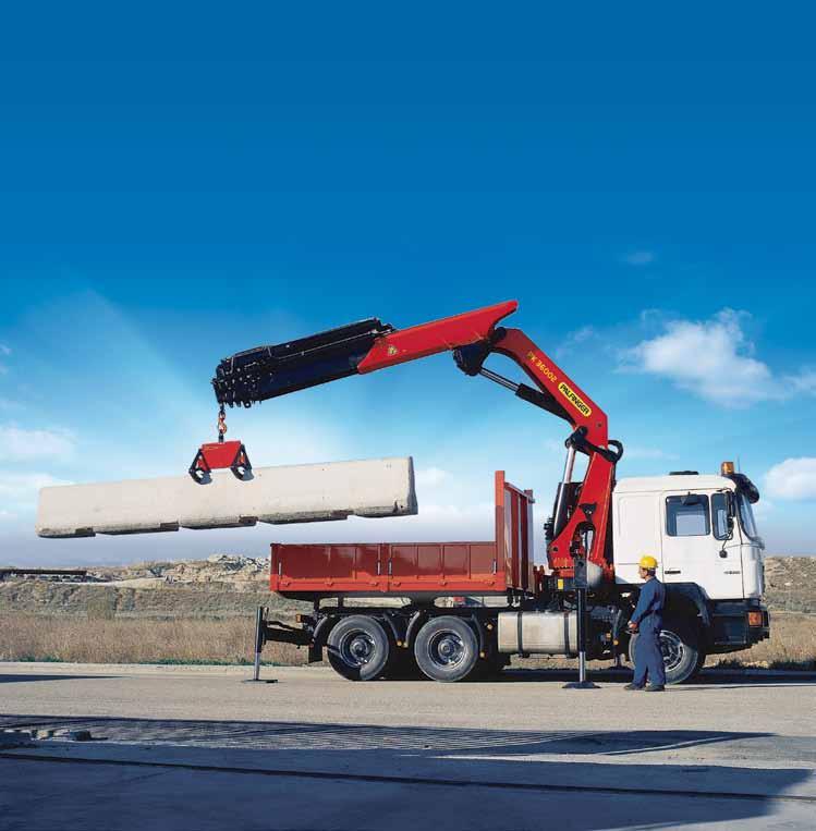 BARRIER LIFTERS Fast and convenient handling of concrete barriers and blocks by one-man operation Maximum safety thanks to the carbide gripping pads Easy handling because of the mechanical latch &