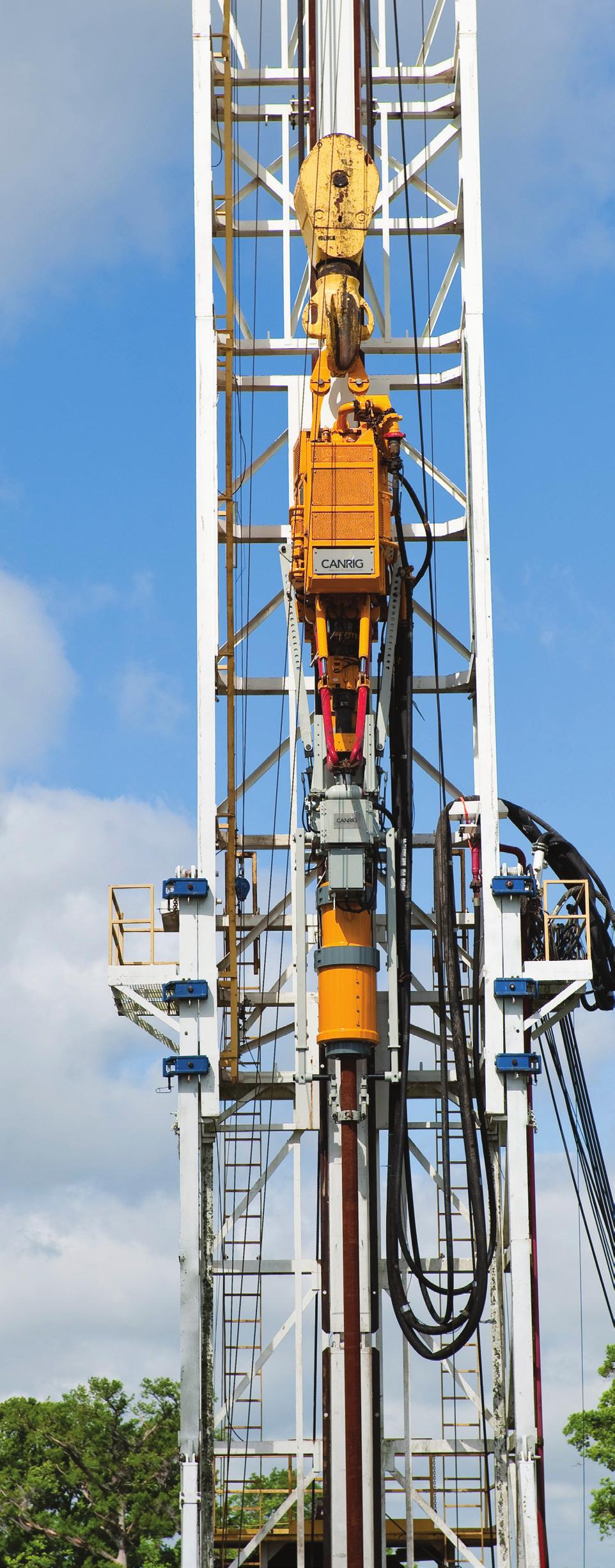 Over the last 35 years, Canrig has become one of the world s leading suppliers of top drive drilling systems for the oil and gas industry with over 14 units delivered in the market.