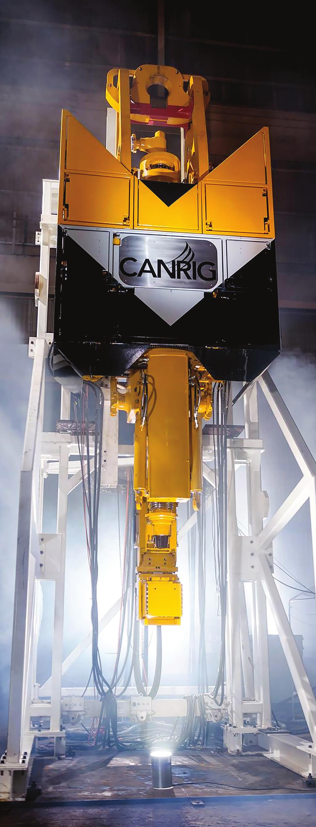 THE NEXT GENERATION OF TOP DRIVE SYSTEMS As one of the world s leading suppliers of top drive systems in the oil and gas industry, Canrig strives to set the standard for safety, reliability and