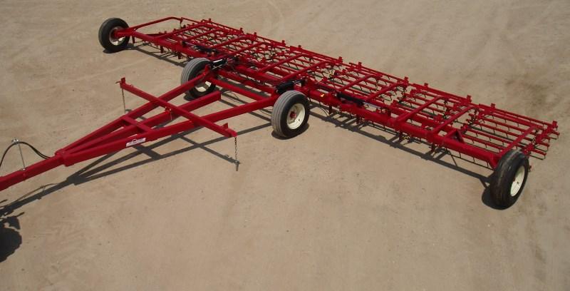 HARROWS HDL-100 Series Transport Cart New Features Telescoping hitch. Narrow main frame. Fully trussed toolbar. Hydraulic lift and fold Machined high-carbon teeth.