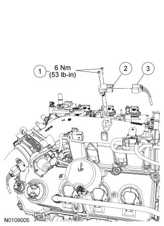 SECTION 303-14: Electronic Engine Controls REMOVAL AND INSTALLATION Procedure revision date: 05/10/2010 Manifold Absolute Pressure (MAP) / Intake Air Temperature 2 (IAT2) Sensor Material Item