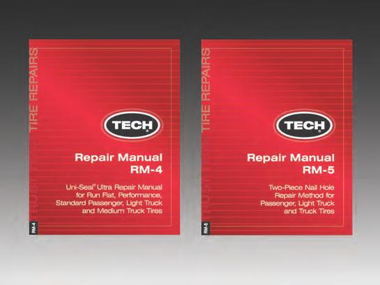 Tech wall charts clearly and quickly communicate How to Repair procedures and provide detailed instructions on selecting the correct repair unit for the job.