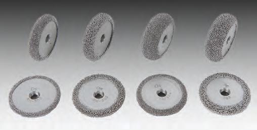 RUBBERHOG Tire Repair Tools RubberHog wheels and rasps feature SSG coatings which provide a uniform surface texture for maximum adhesion.