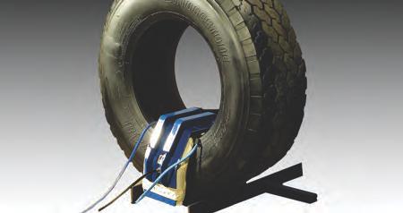 The TRDD can be extended up to 23.5 OTR tires. MONTRM SYSTEM TRM Machine vulcanizes radial and bias tire repairs ranging from 8.25 to 12.00, 365/80 to 445/50 super singles, 13.00 to 17.5 OTR, and 9.