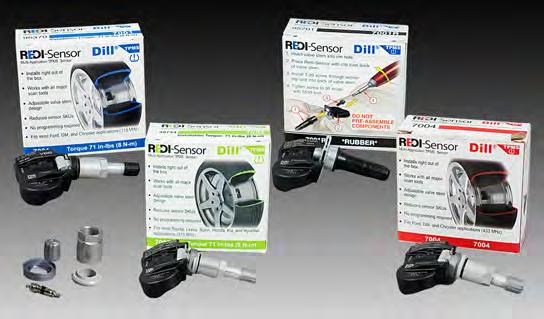 REDI-Sensors TPMS7001HP TPMS7002 TPMS7020K TPMS7004 TPMS7001HPR Dill REDI-Sensors are preprogrammed with multiple vehicle protocols and can be used with any electronic TPMS scan tool.